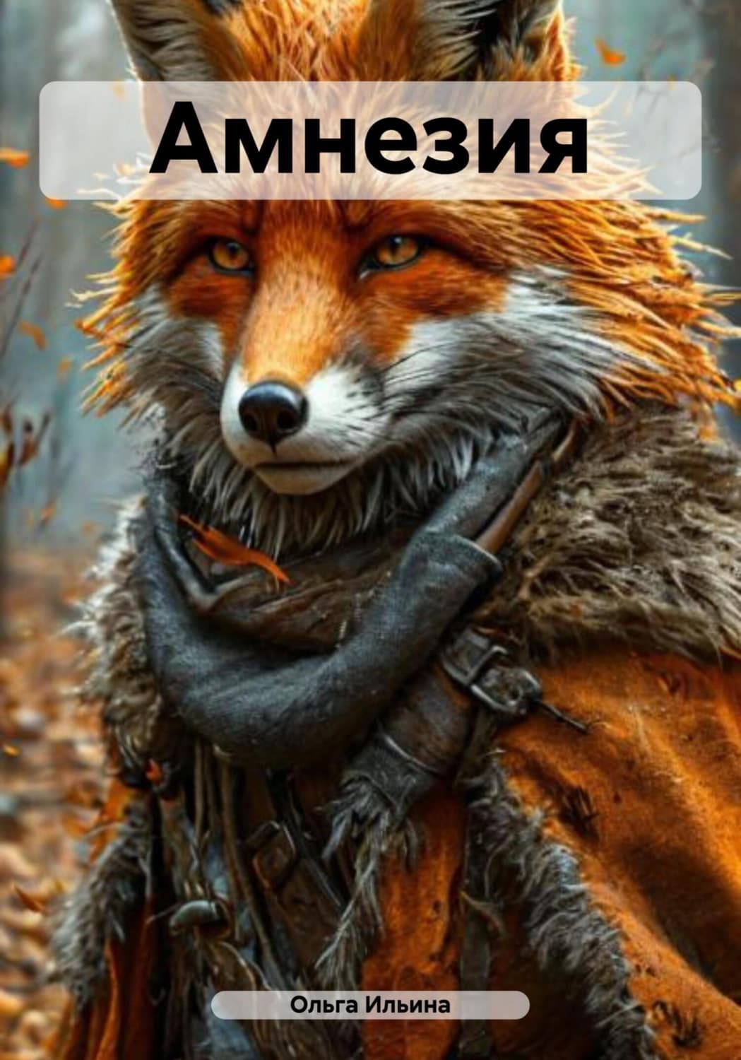 Обложка книги «Амнезия» — О. И. Ильина