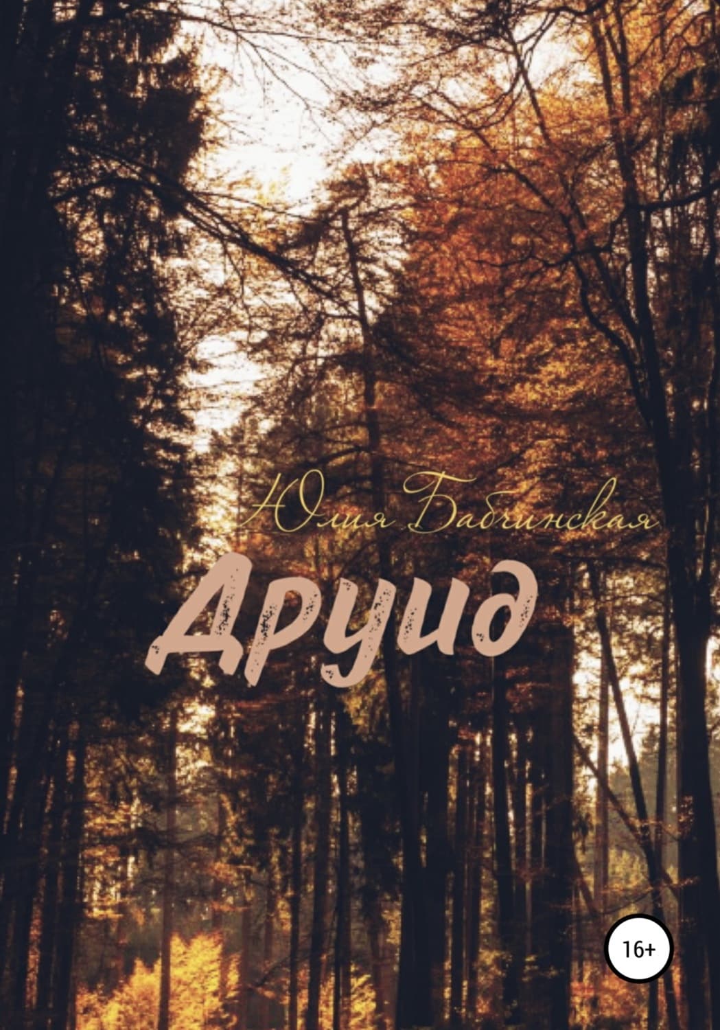 Обложка книги «Друид» — Юлия Бабчинская