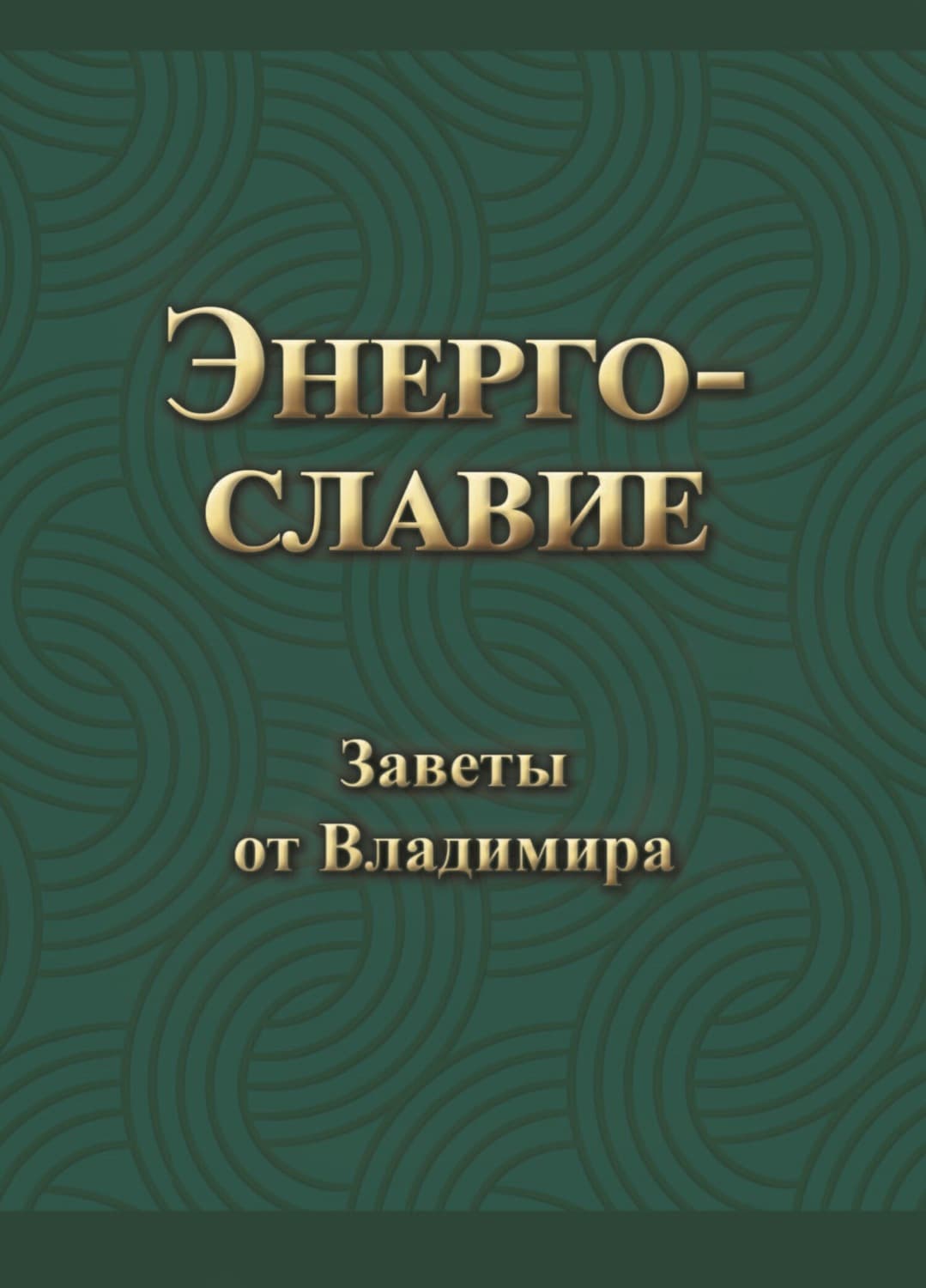 Обложка книги «Энергославие. Заветы от Владимира» — Виктор Гришин