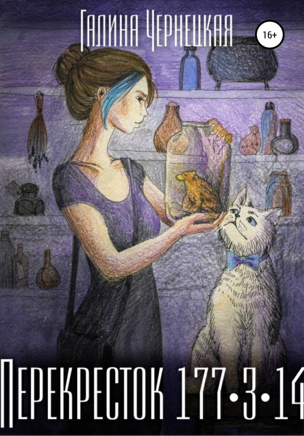 Обложка книги «Перекресток 177-3-14» — Галина Чернецкая
