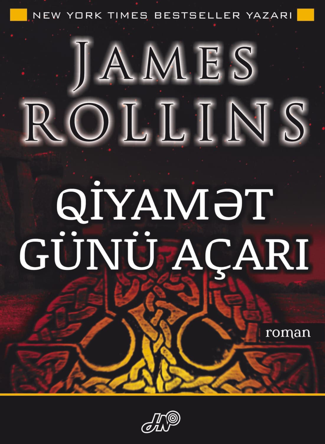 Обложка книги «Qiyamət günü açarı» — Джеймс Роллинс