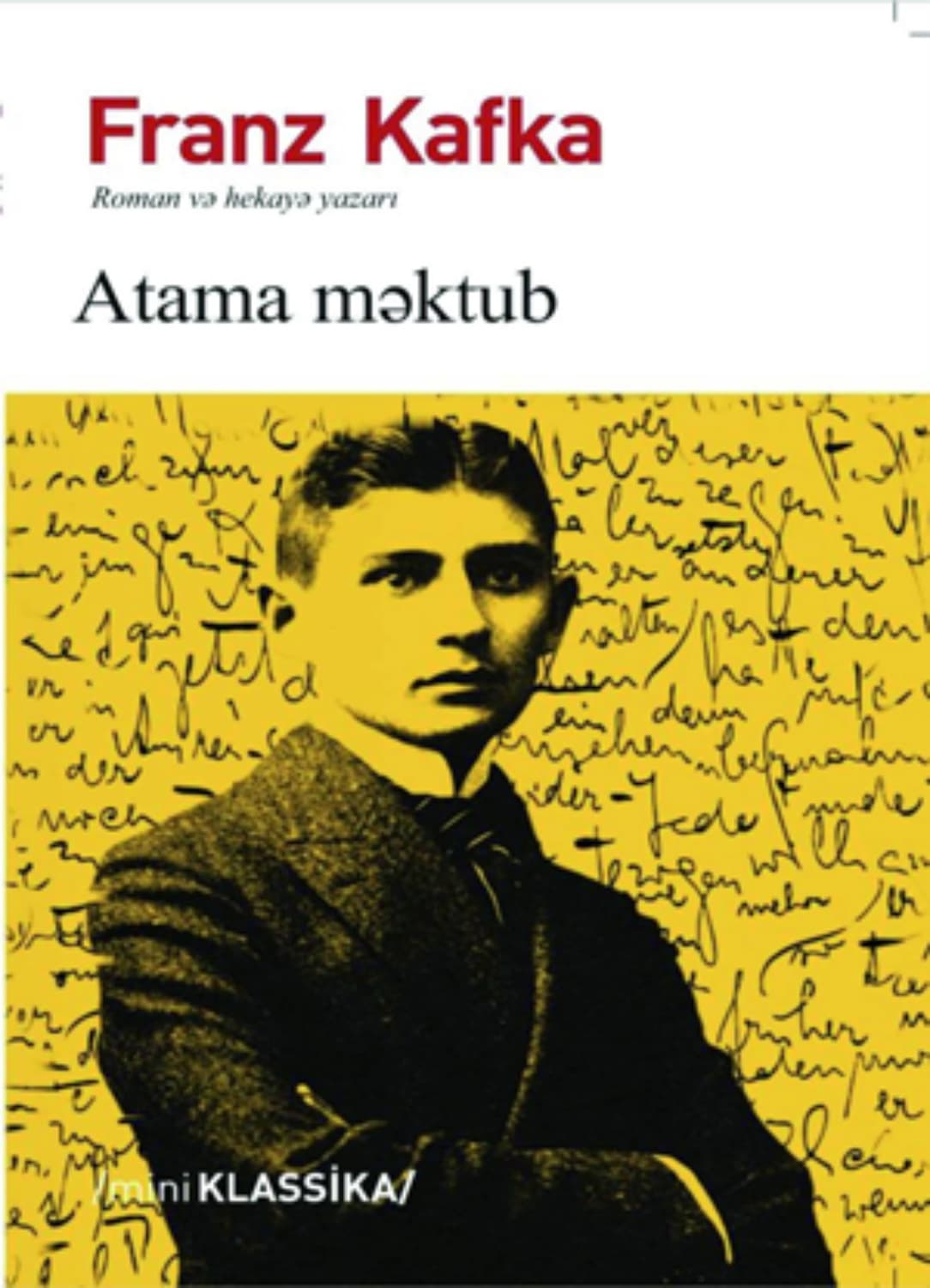 Обложка книги «Atama məktub» — Франц Кафка