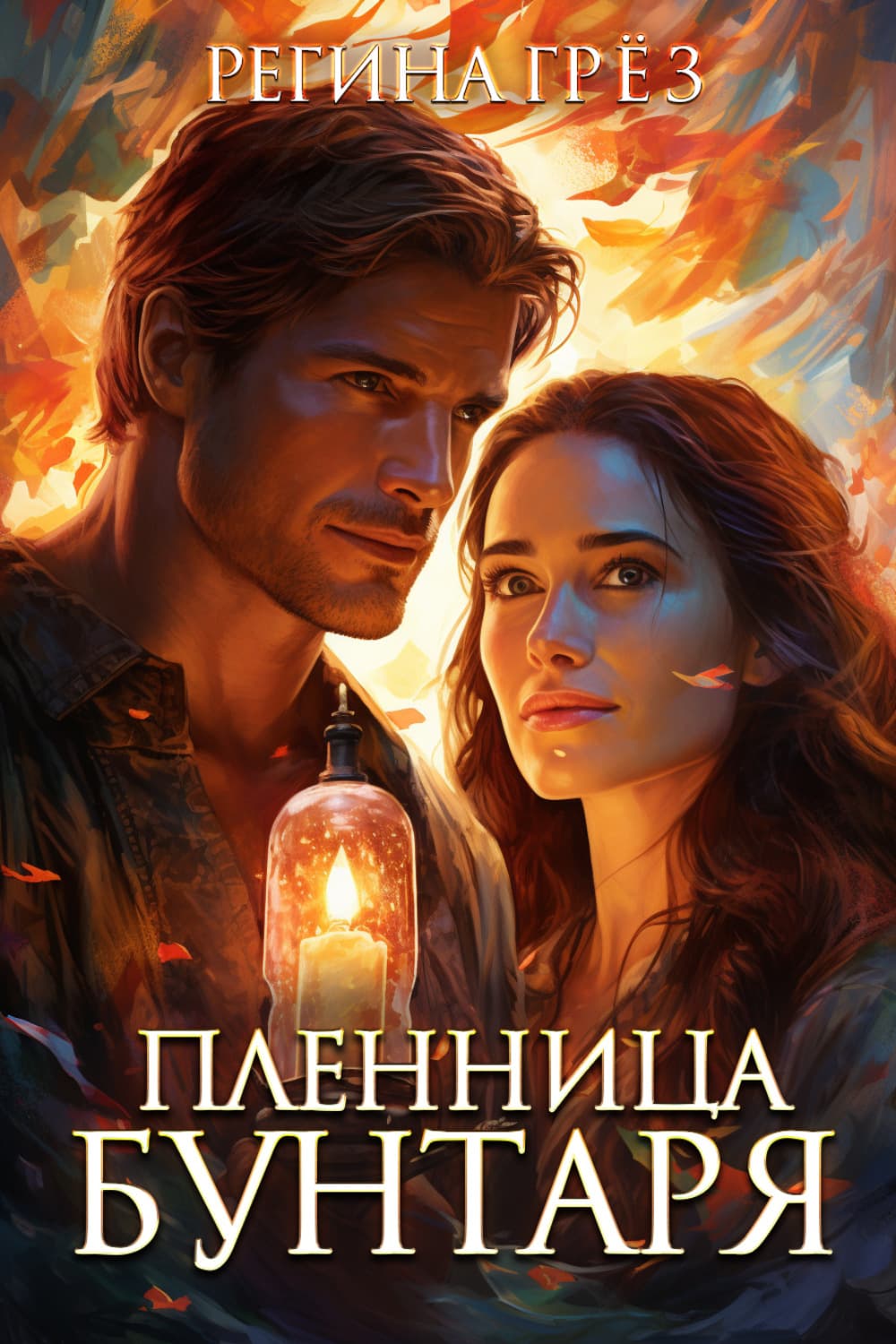 Обложка книги «Пленница бунтаря» — Грёз Регина