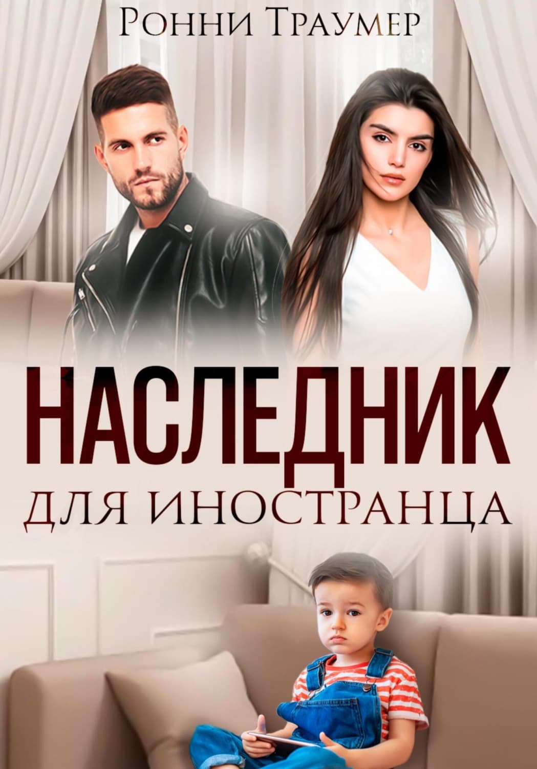 Обложка книги «Наследник для иностранца» — Ронни Траумер