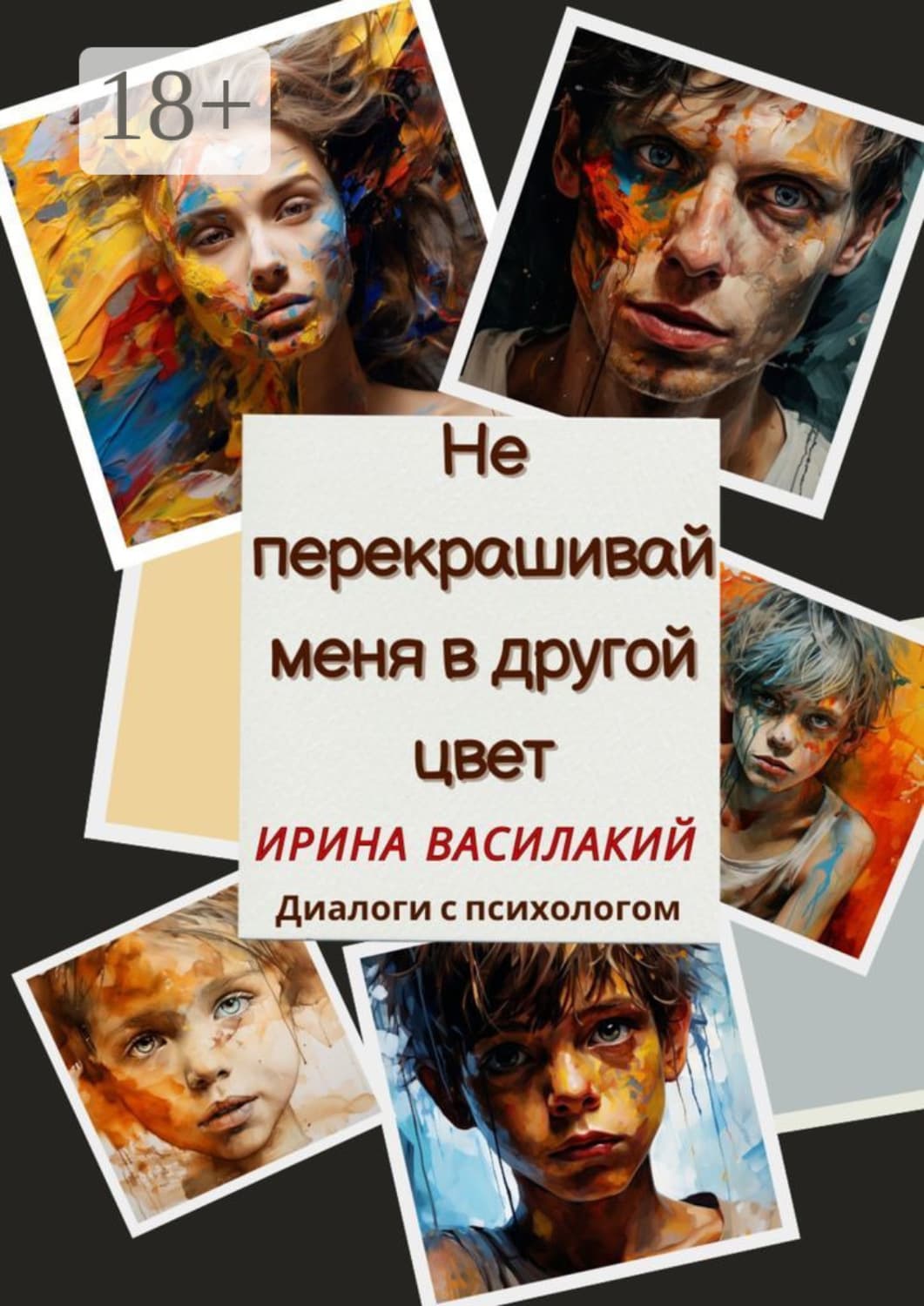 Обложка книги «Не перекрашивай меня в другой цвет. Диалоги с психологом» — Волк Ирина