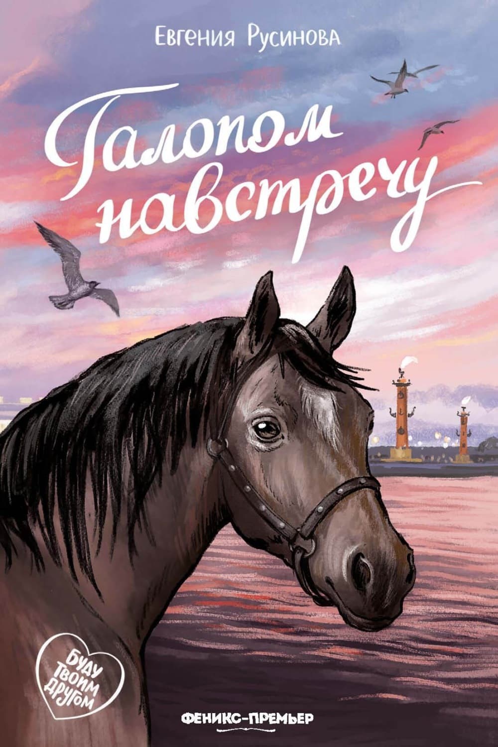 Обложка книги «Галопом навстречу» — Евгения Русинова