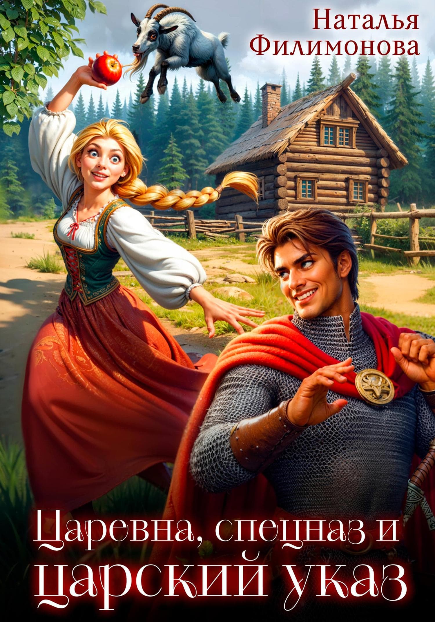 Обложка книги «Царевна, спецназ и царский указ» — Наталья Филимонова