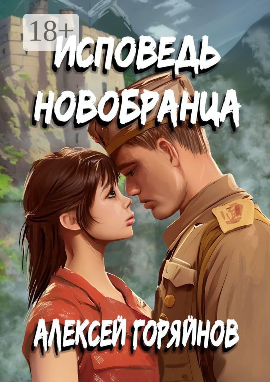 Обложка книги «Исповедь новобранца» — Алексей Горяйнов