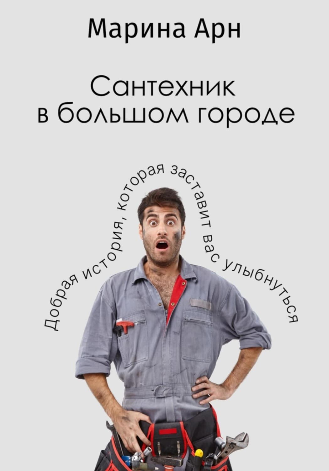 Обложка книги «Сантехник в большом городе» — Андерсон Марина