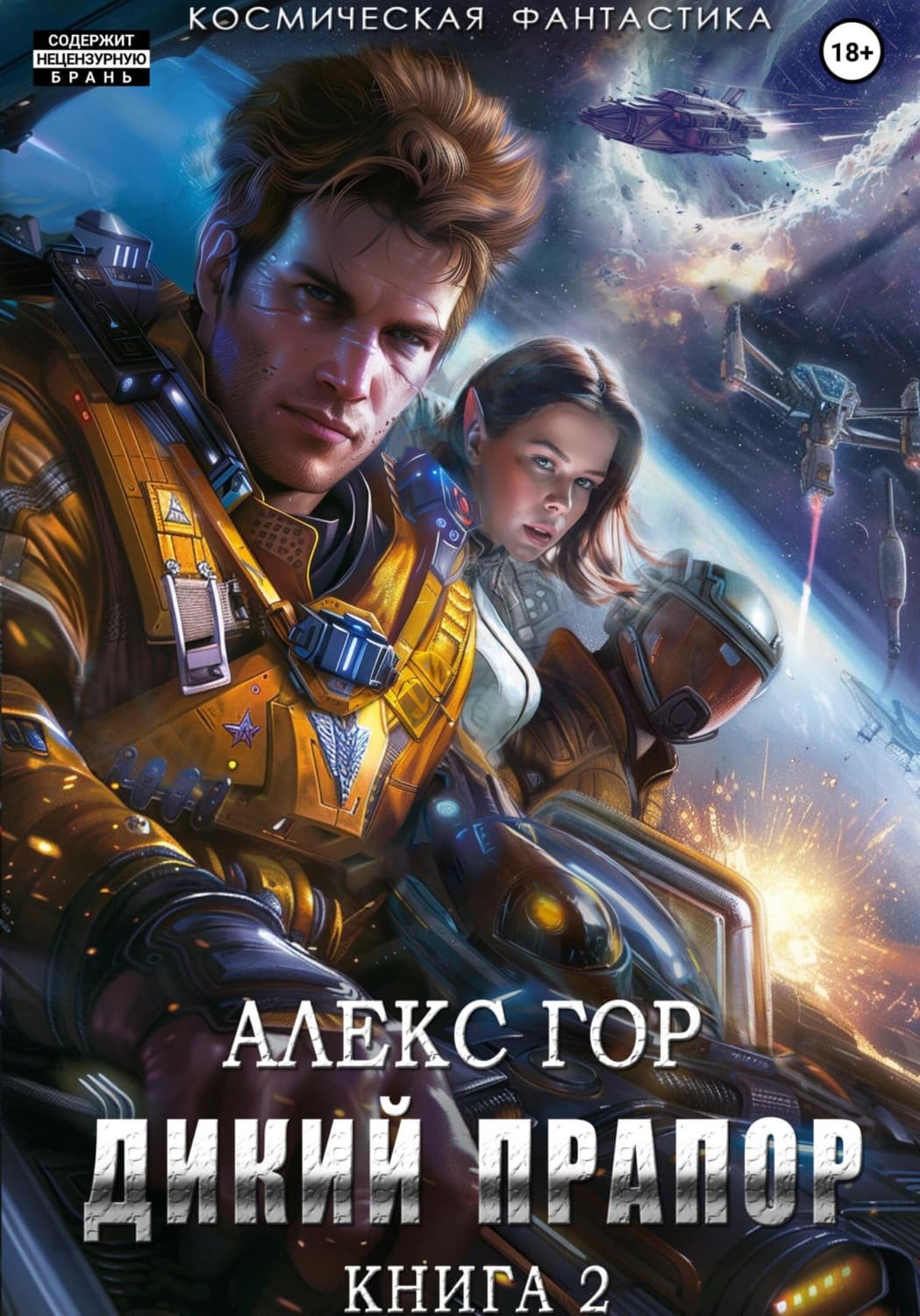 Обложка книги «Дикий прапор. Книга 2» — Анастасия Гор
