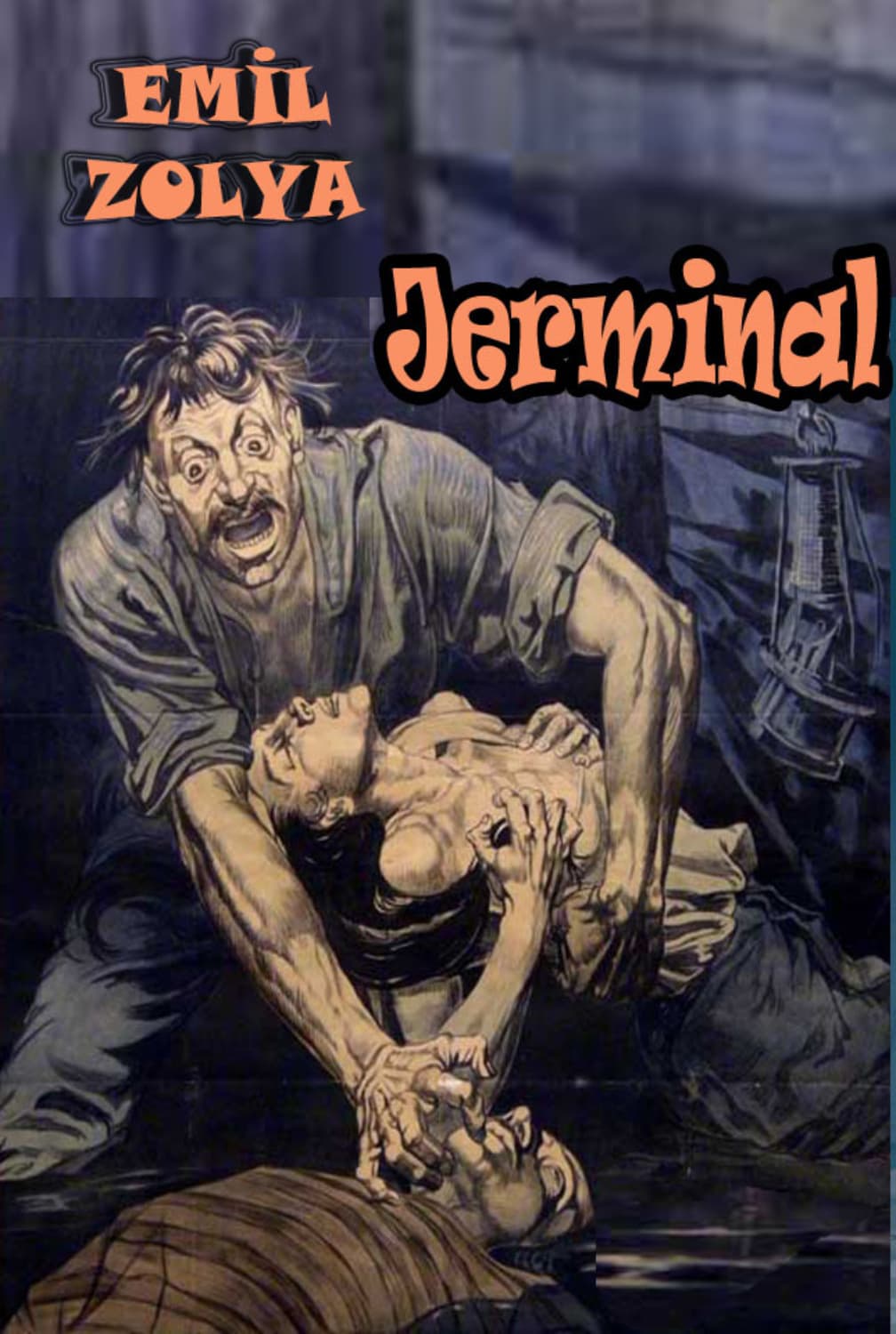 Обложка книги «Jerminal» — Эмиль Золя