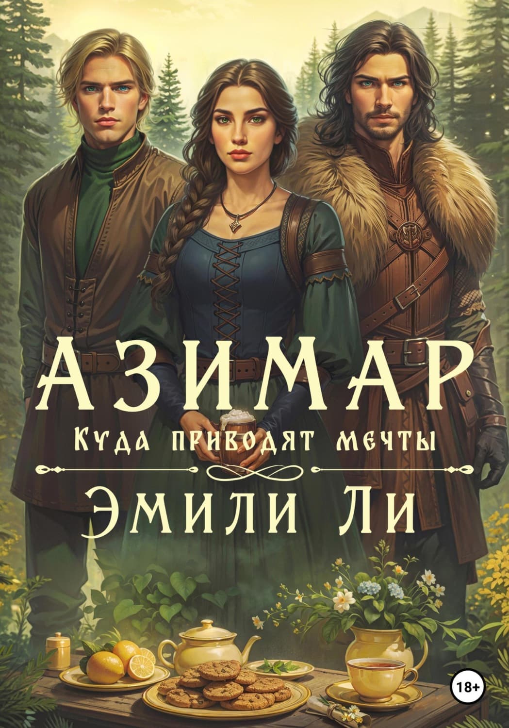 Обложка книги «Азимар. Куда приводят мечты» — Эжен Делакруа Ли