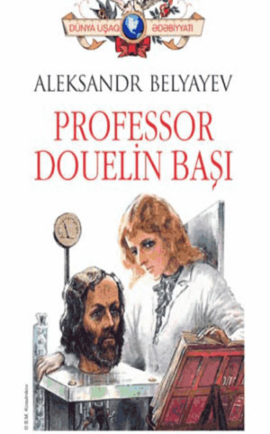 Обложка книги «Professor doueli̇n başi» — Александр Беляев
