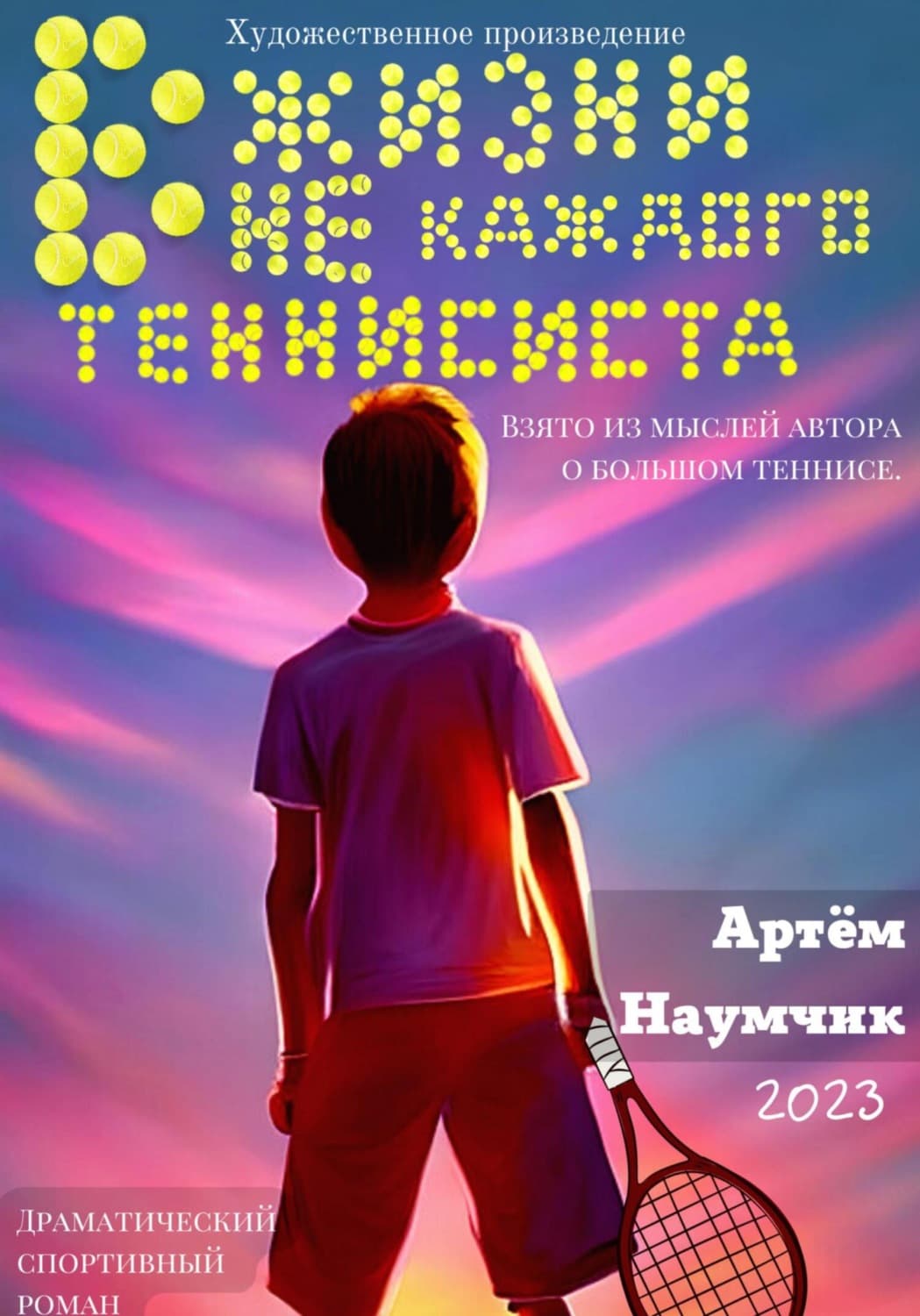 Обложка книги «В жизни не каждого теннисиста» — Артем Наумчик