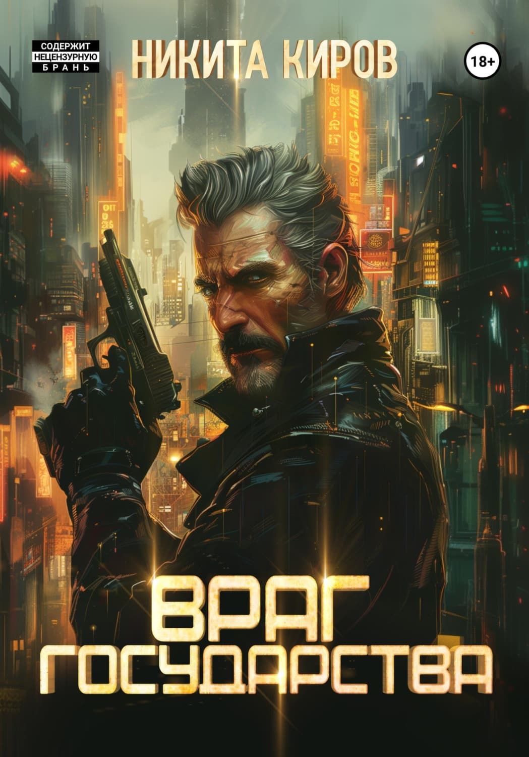 Обложка книги «Враг государства» — Никита Киров