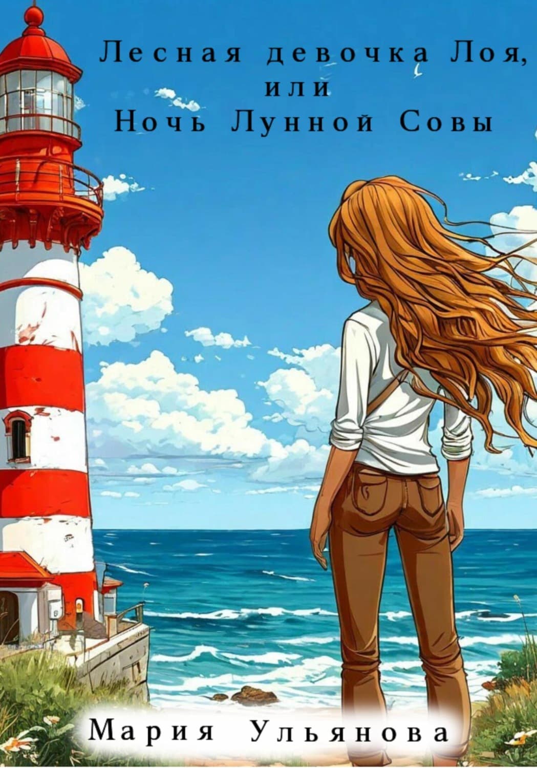 Обложка книги «Лесная девочка Лоя, или Ночь Лунной Совы» — Марина Ульянова