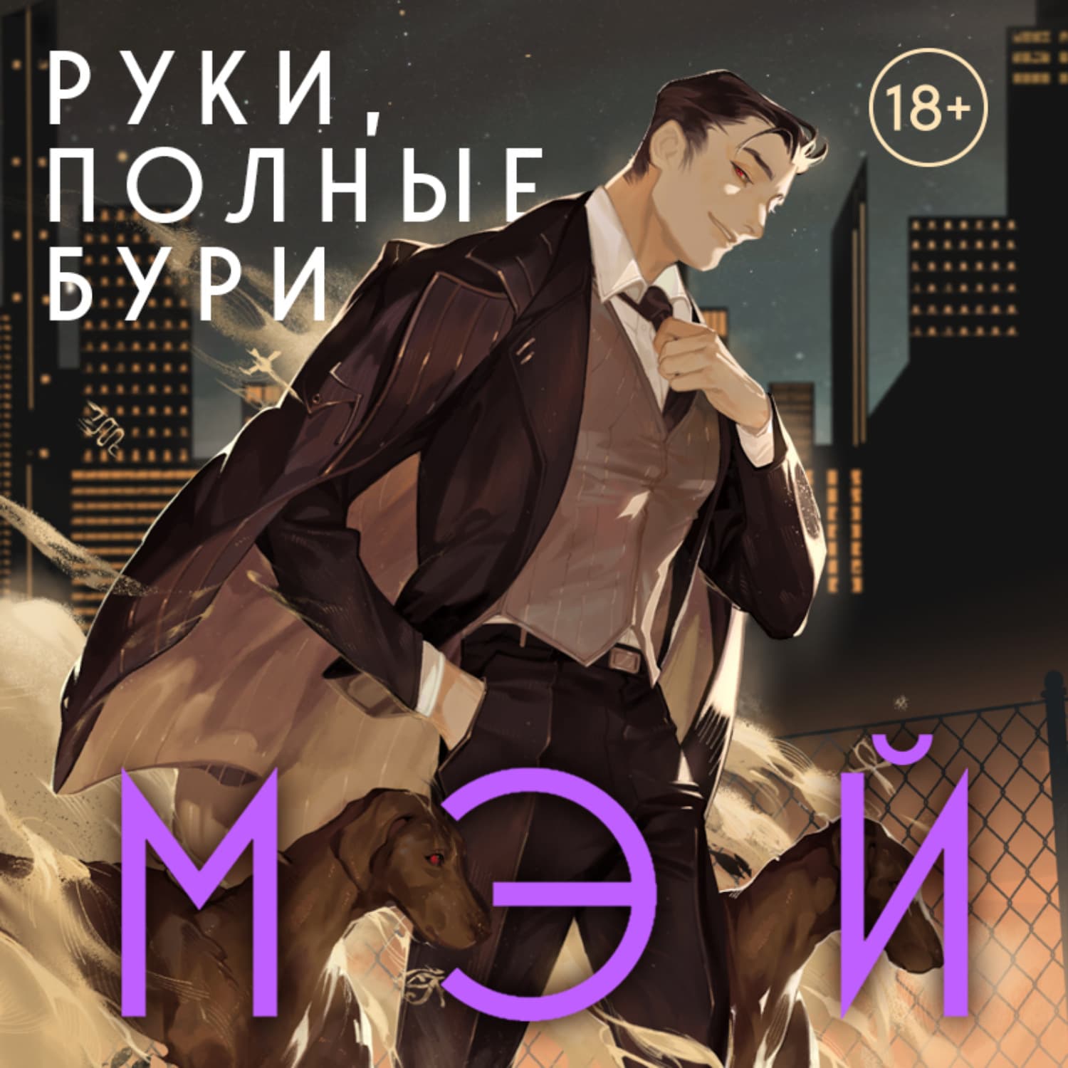 Обложка книги «Руки, полные бури» — Мэй