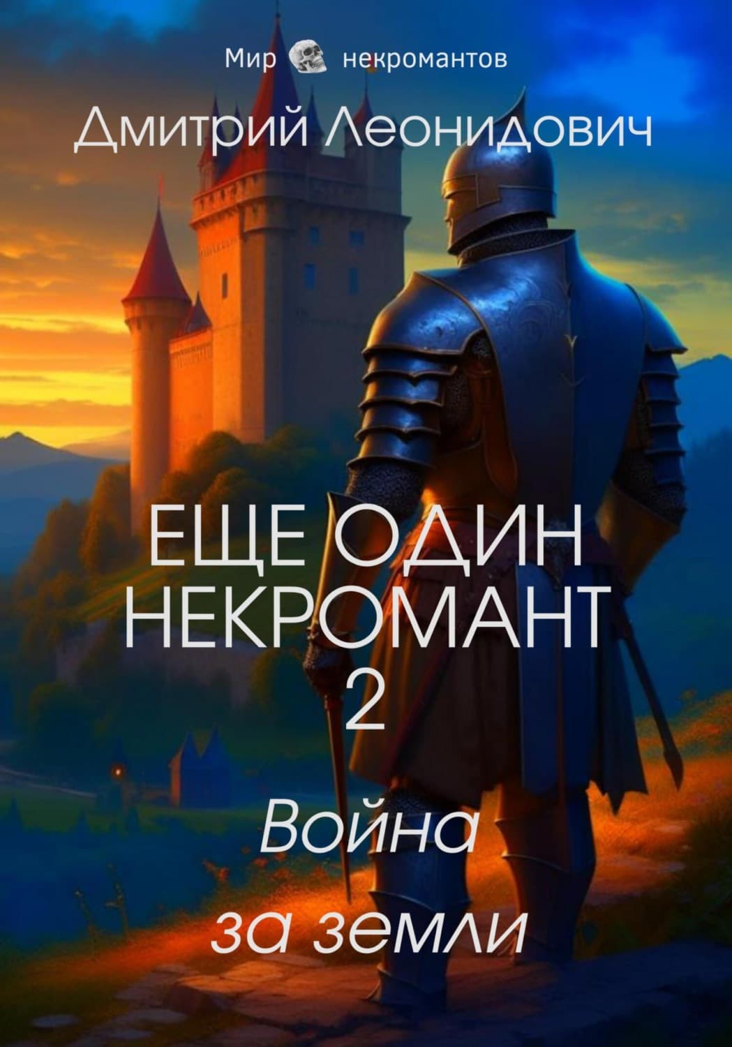 Обложка книги «Еще один некромант 2. Война за земли» — Дмитрий