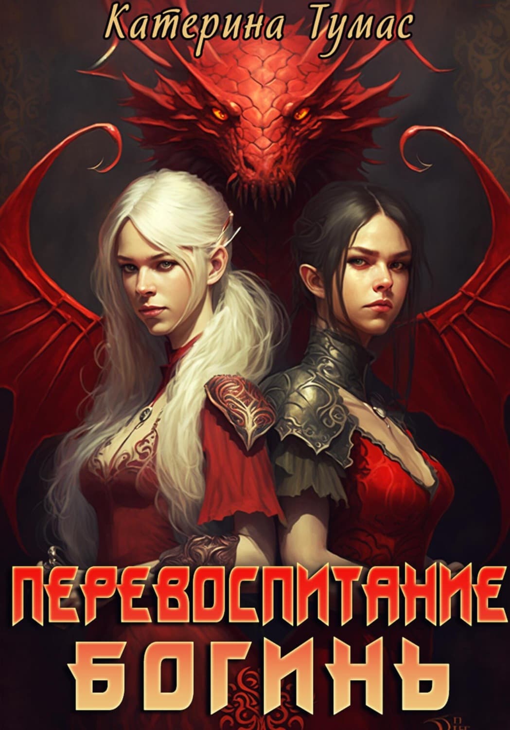 Обложка книги «Перевоспитание богинь» — Темная Катерина