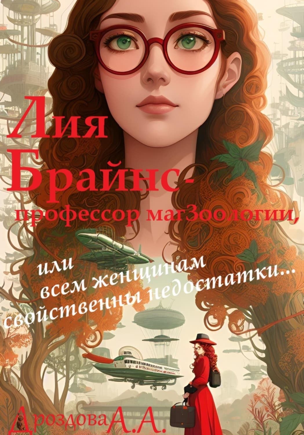 Обложка книги «Лия Брайнс – профессор магЗоологии, или Всем женщинам свойственны недостатки» — Александра Дроздова