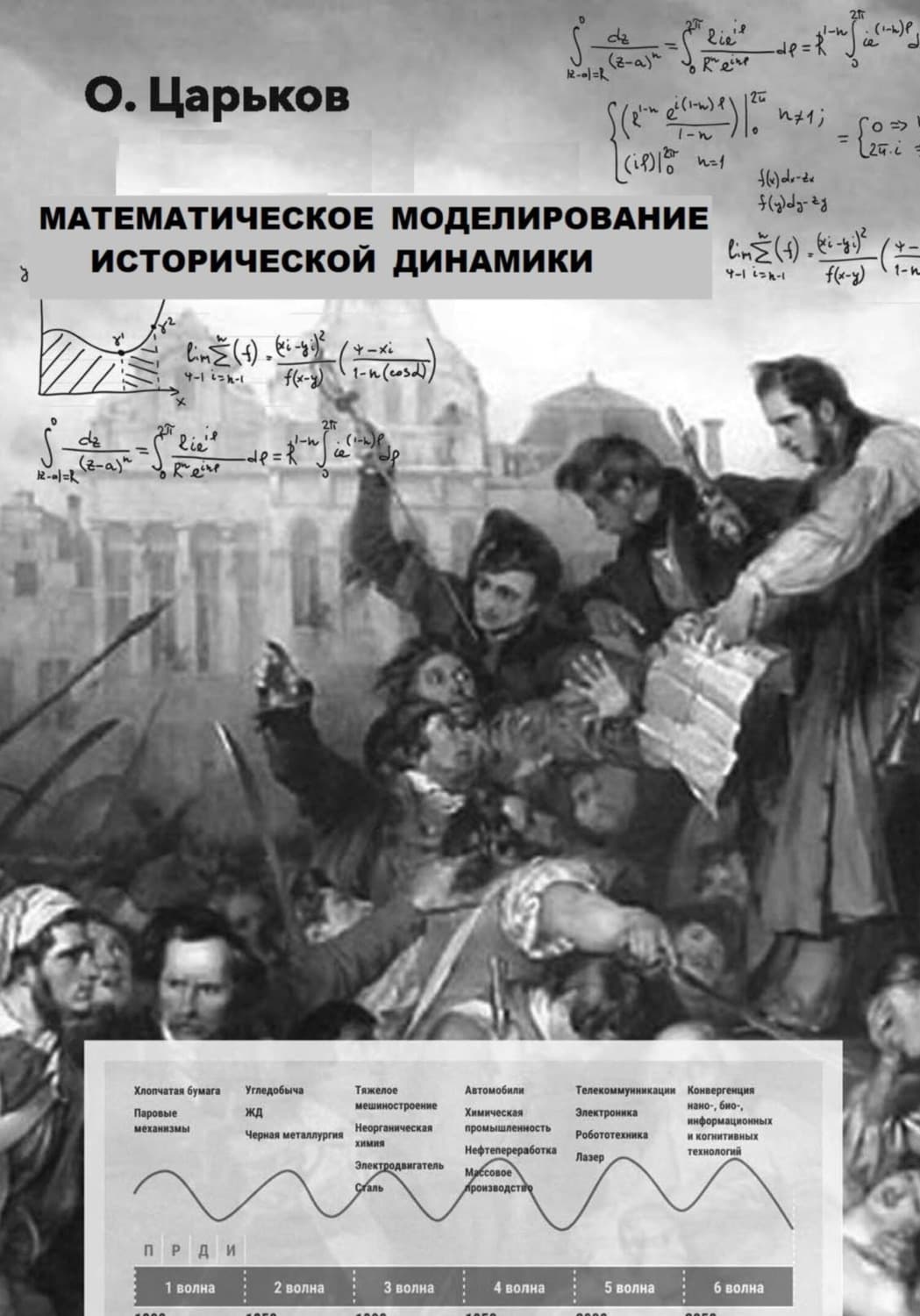 Обложка книги «Математическое моделирование исторической динамики» — Олег Царьков