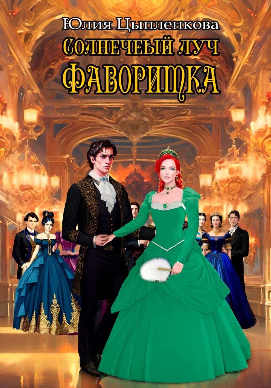 Обложка книги «Солнечный луч. Фаворитка» — Юлия Цыпленкова