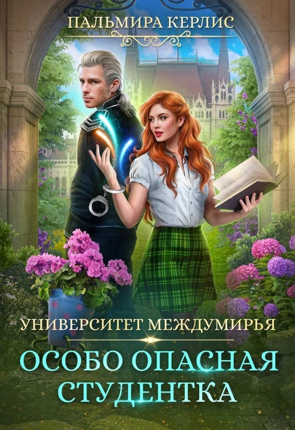 Обложка книги «Университет Междумирья. Особо опасная студентка» — Пальмира Керлис