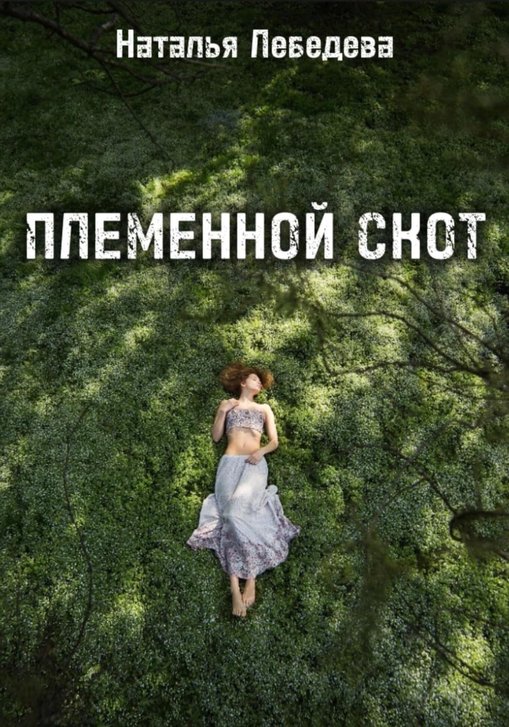 Обложка книги «Племенной скот» — Н. В. Лебедева