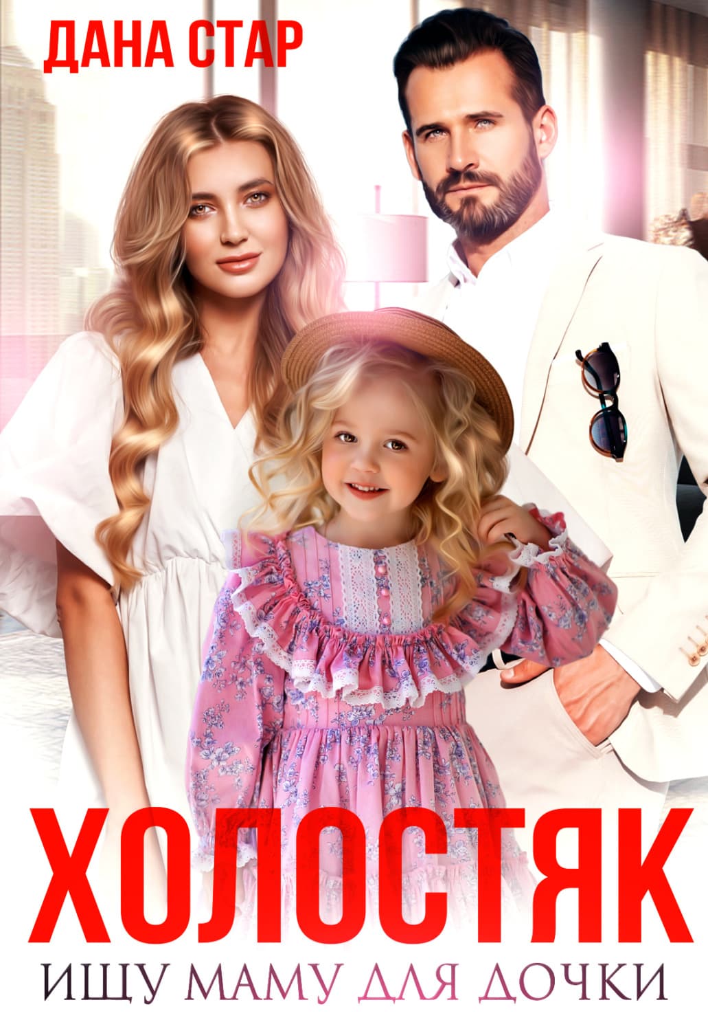 Обложка книги «Холостяк. Ищу маму для дочки» — Дана Стар
