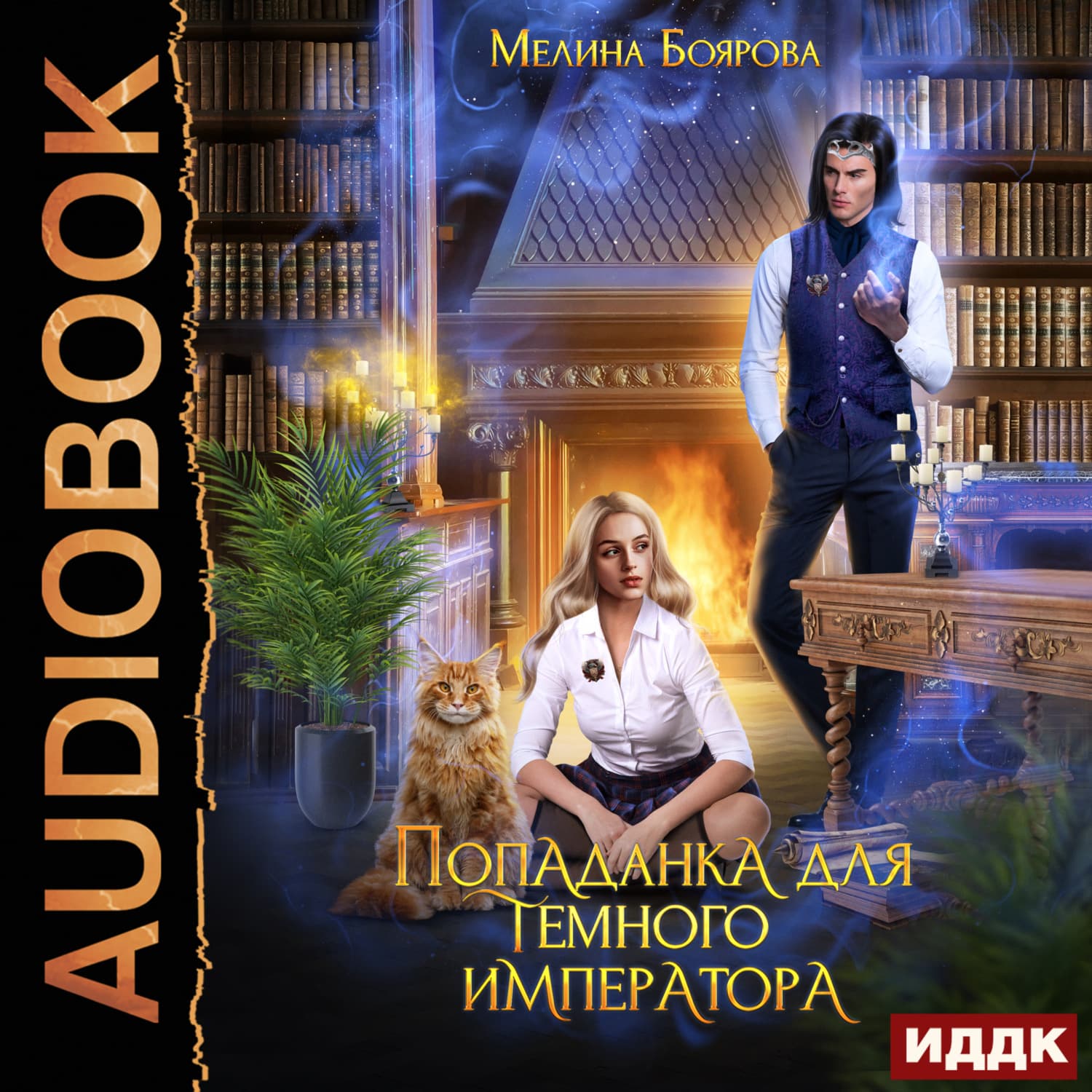Обложка книги «Попаданка для темного императора» — Мелина Боярова