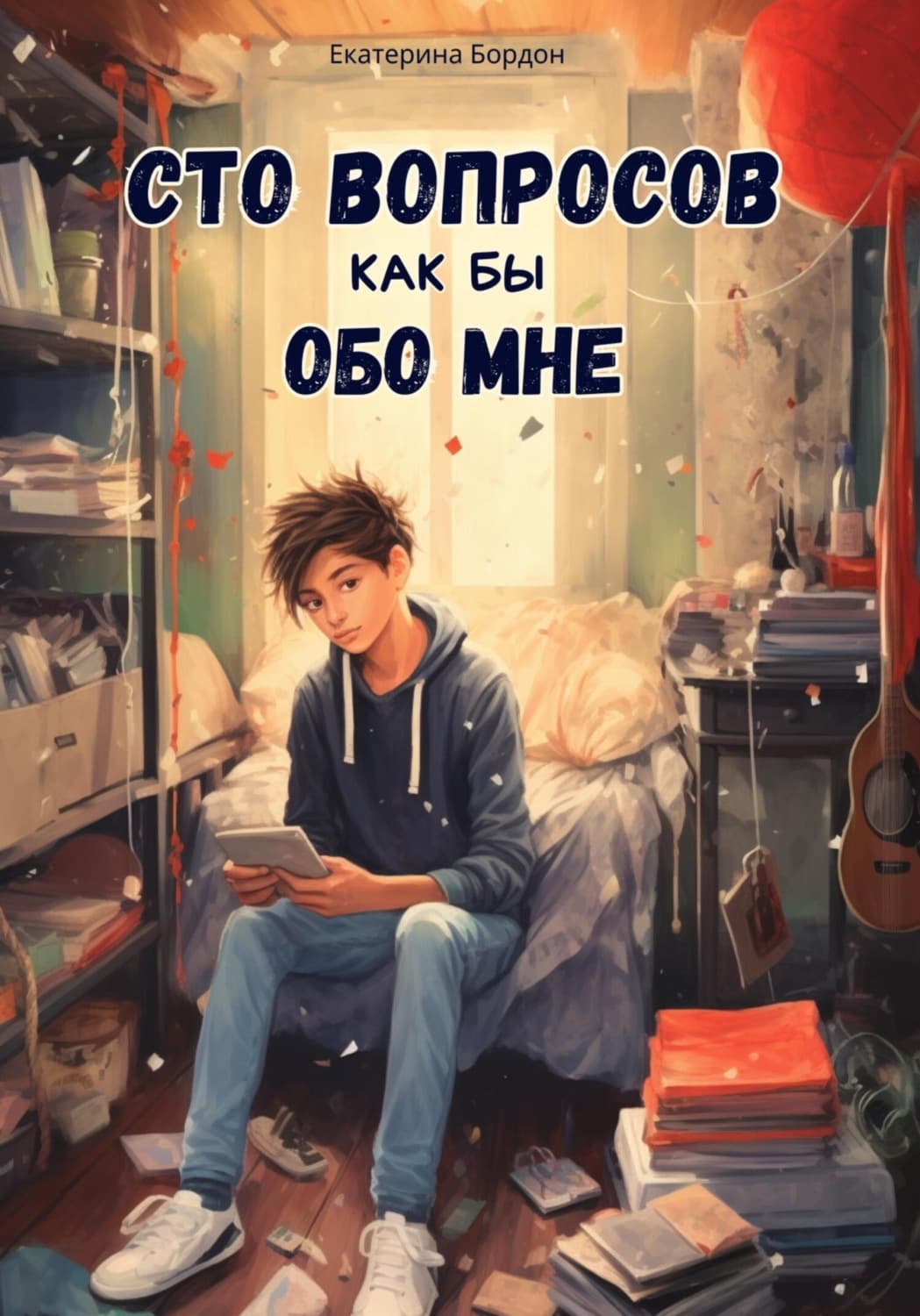 Обложка книги «Сто вопросов как бы обо мне» — Брешко-Брешковская Екатерина