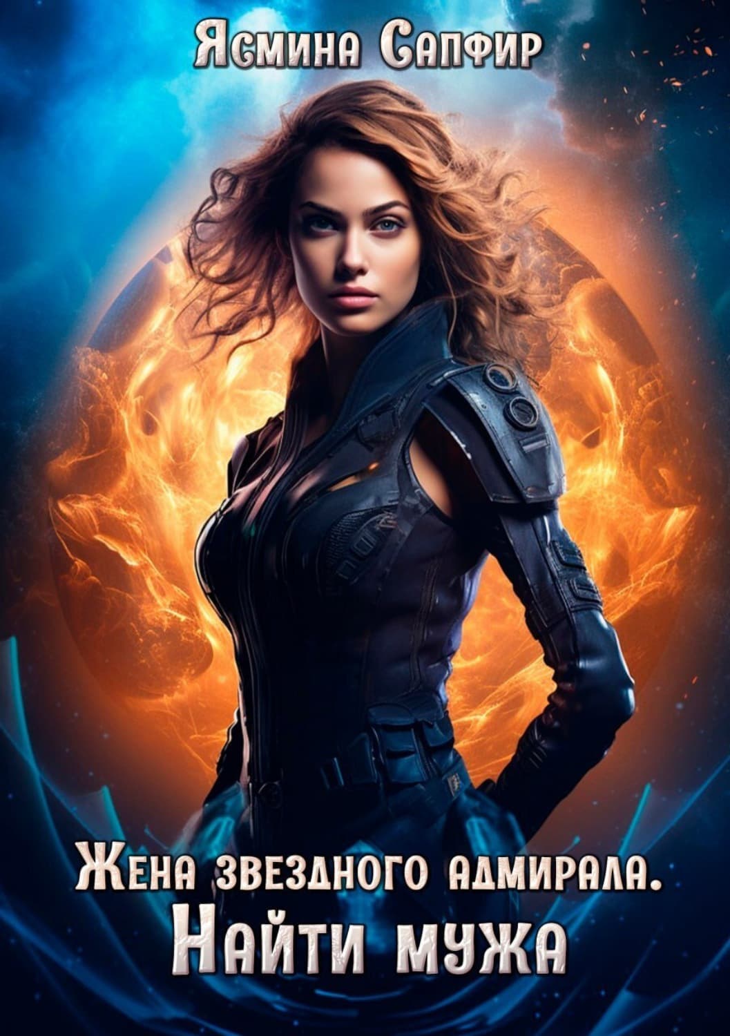Обложка книги «Жена звездного адмирала. Найти мужа» — Сапфир Ясмина