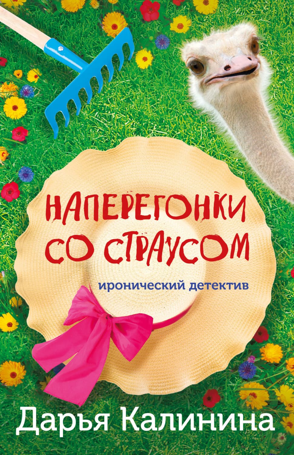 Обложка книги «Наперегонки со страусом» — Дарья Калинина
