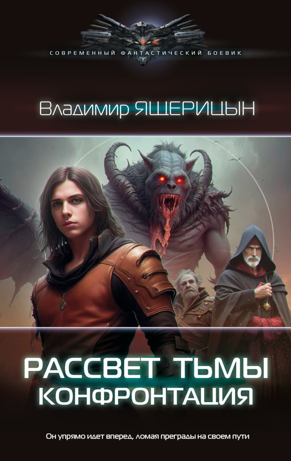 Обложка книги «Рассвет тьмы. Конфронтация» — Владимир Ящерицын