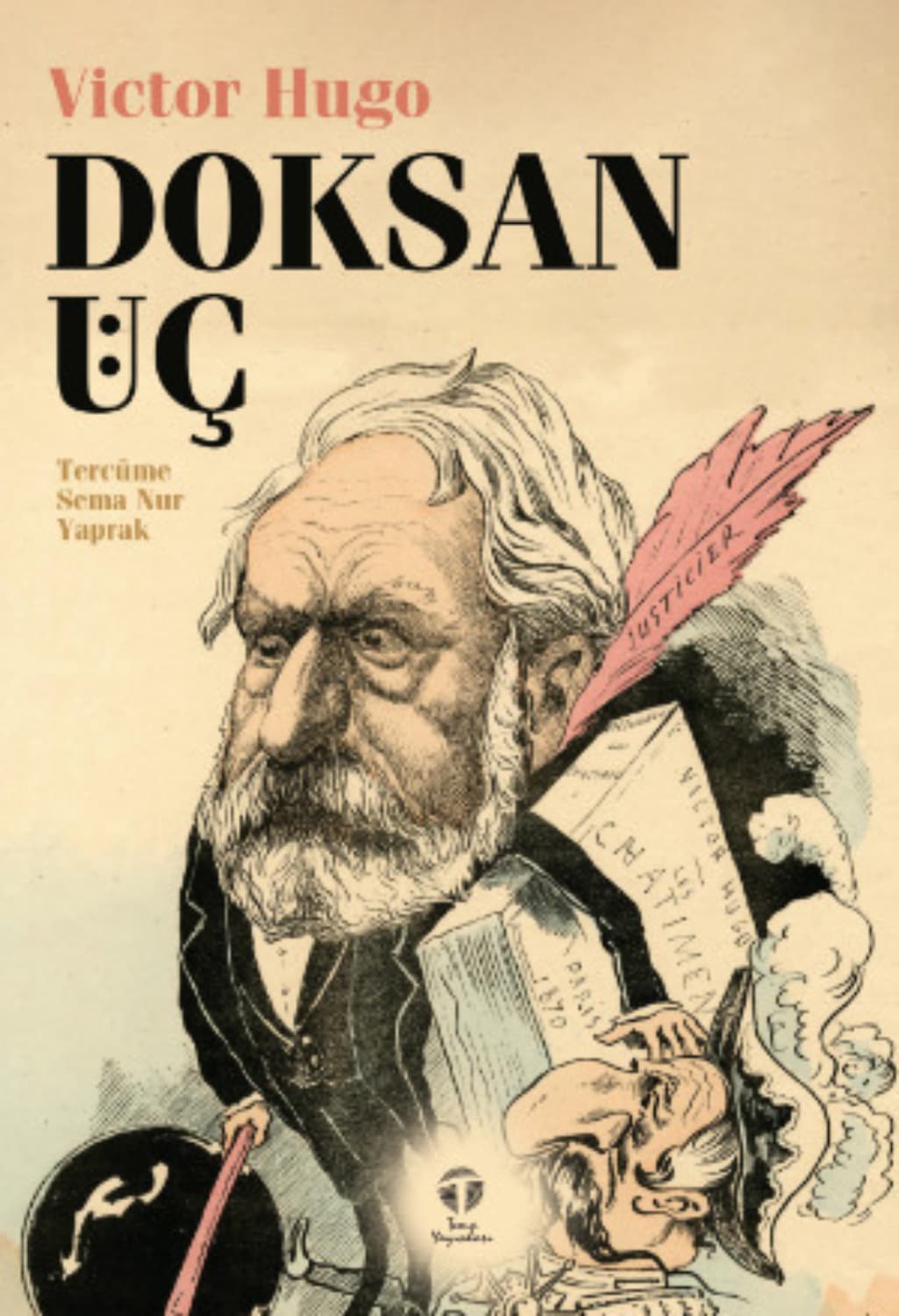 Обложка книги «Doksan Üç» — Виктор Гюго