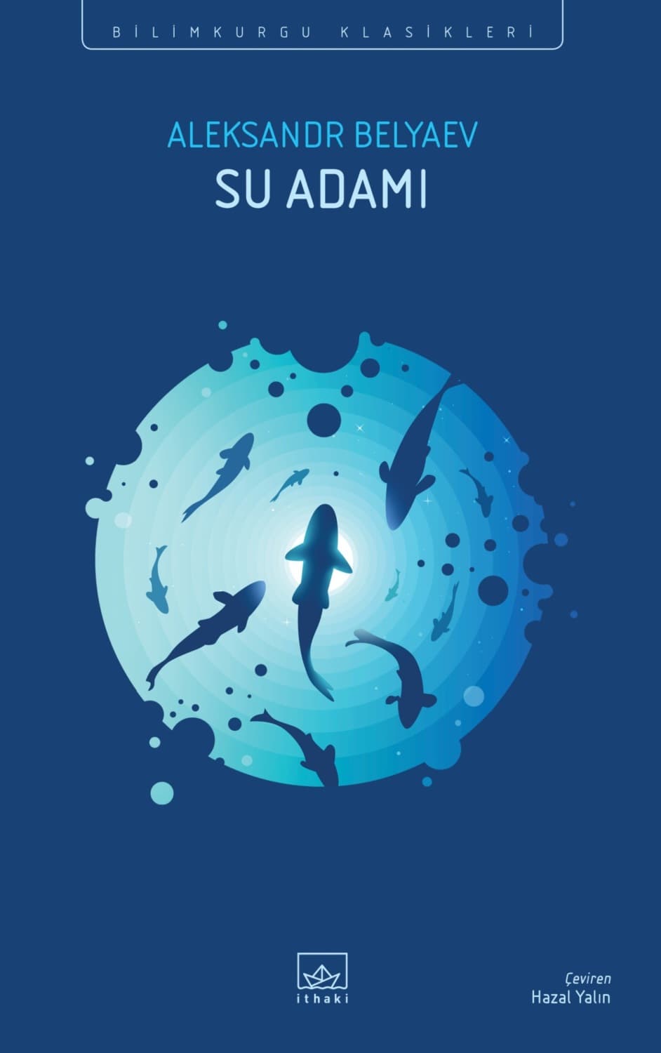 Обложка книги «Su adamı» — Александр Беляев