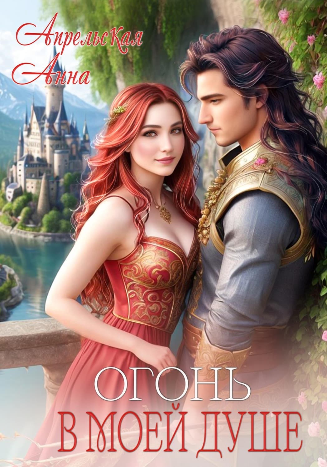 Обложка книги «Огонь в моей душе» — Анна Апрельская