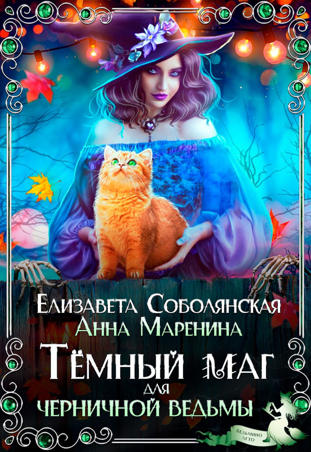 Обложка книги «Темный маг для Черничной ведьмы» — Елизавета Соболянская