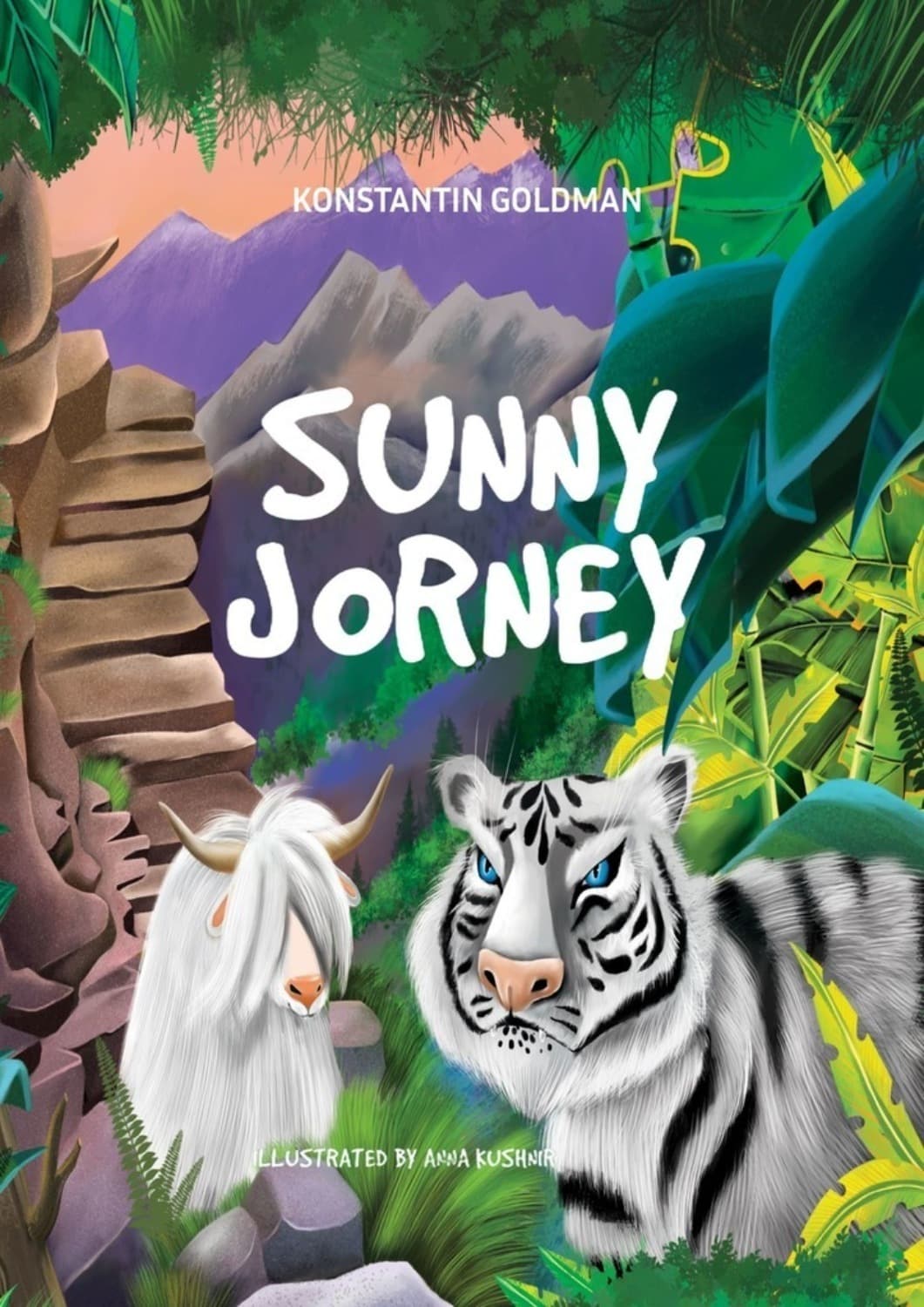 Обложка книги «Sunny journey» — Готье Константин