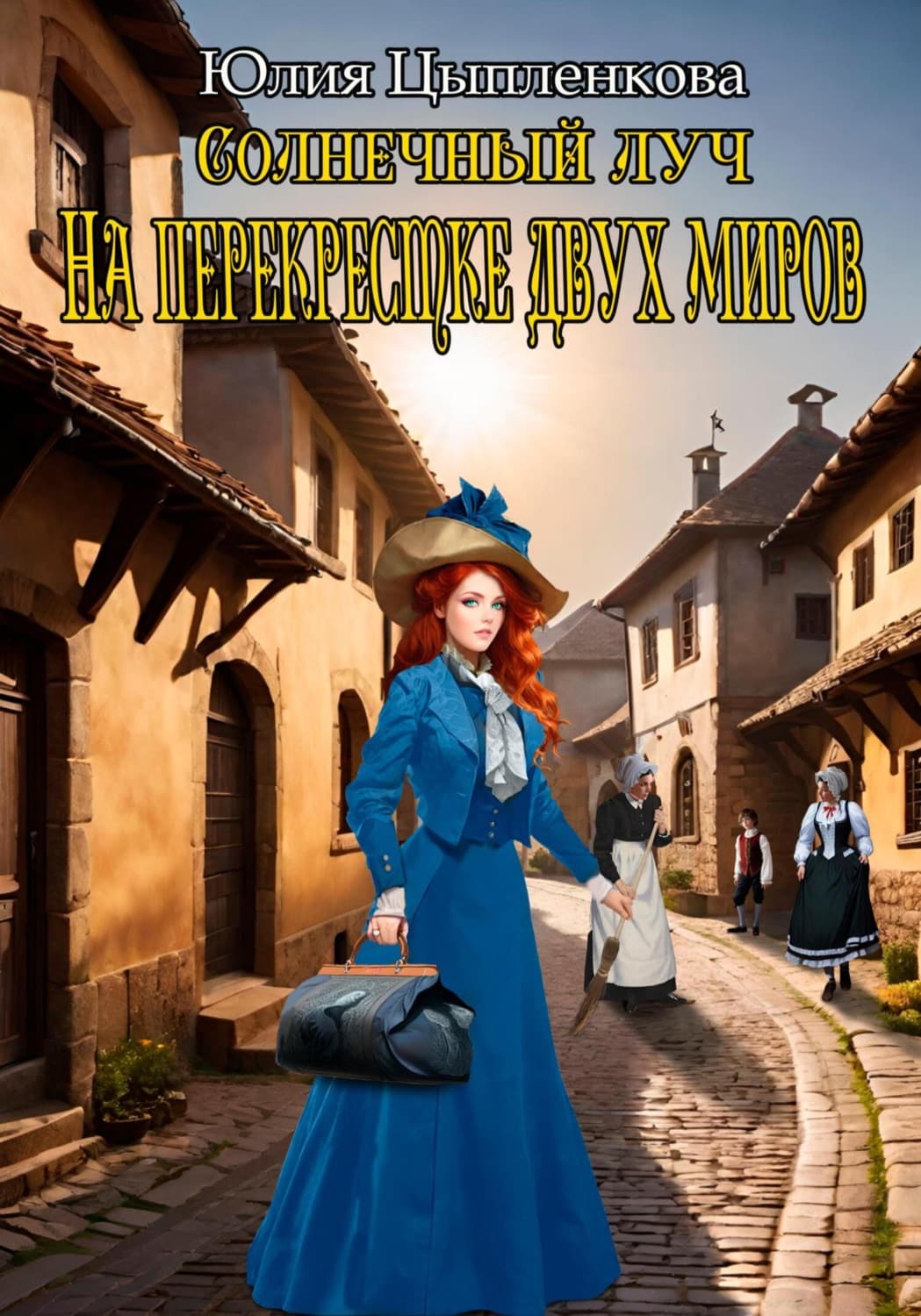 Обложка книги «Солнечный луч. На перекрестке двух миров» — Юлия Цыпленкова