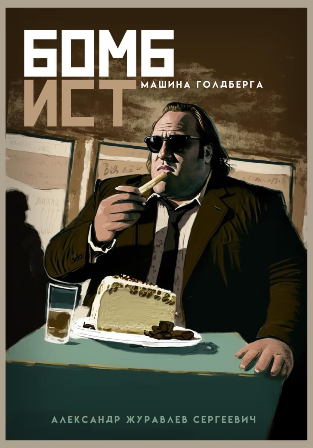Обложка книги «Машина Голдберга (Бомбист)» — Александр Журавлев