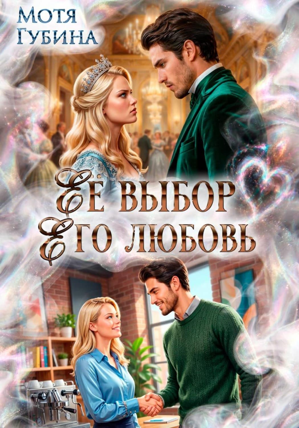 Обложка книги «Её Выбор. Его Любовь» — Мотя Губина