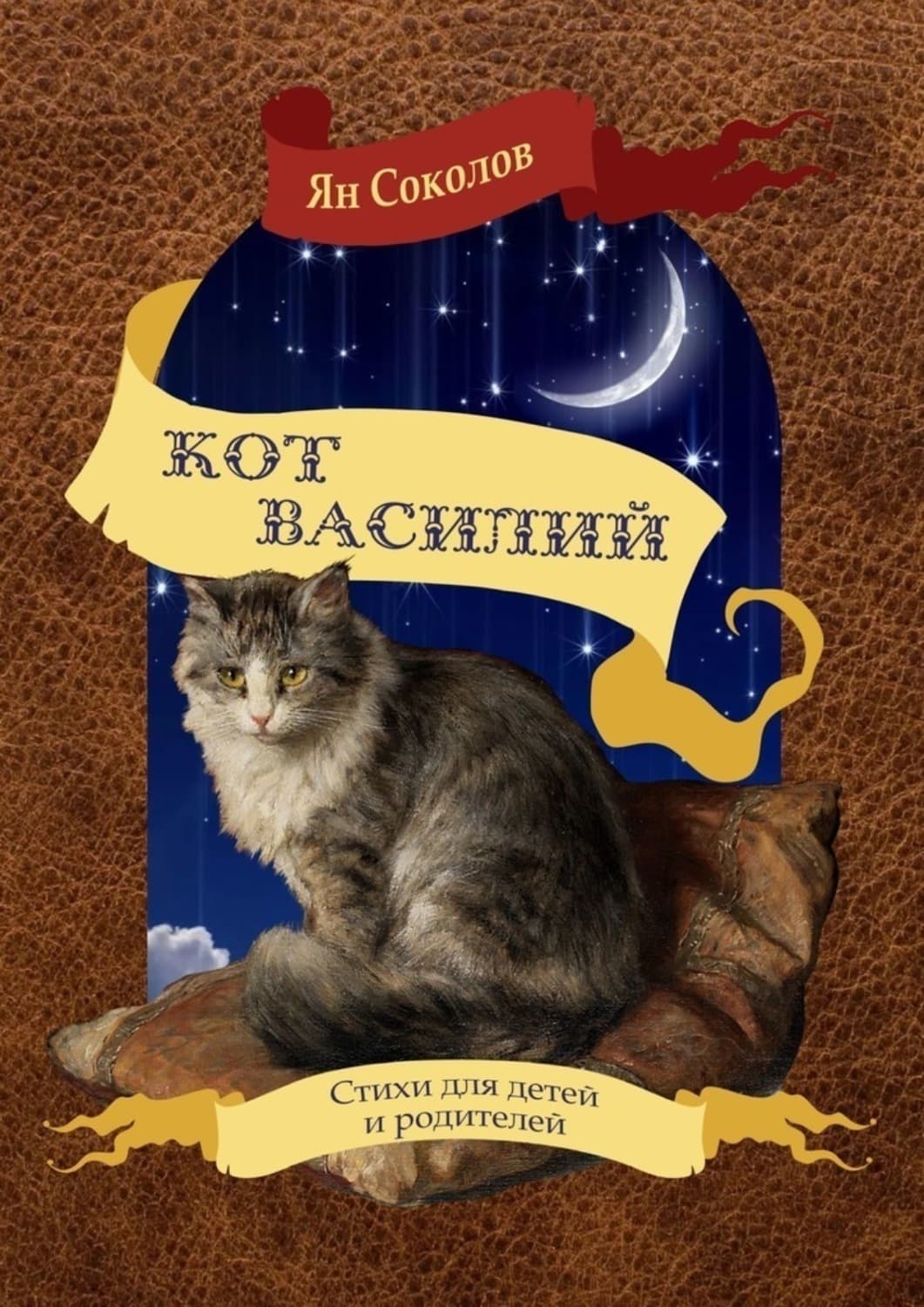 Обложка книги «Кот Василий» — Ярослав Соколов