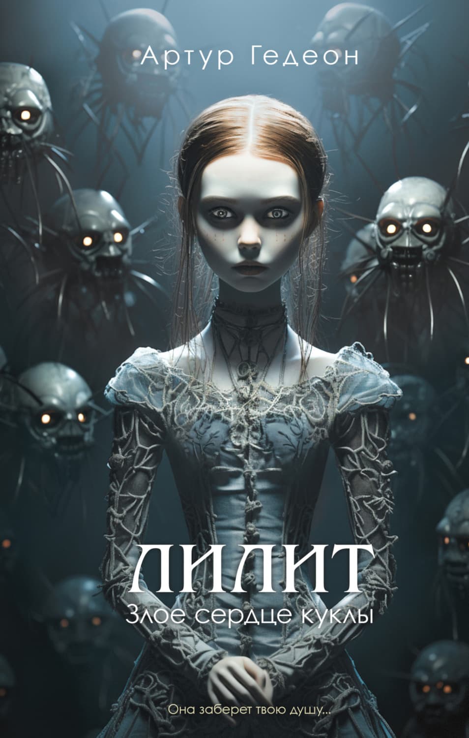 Обложка книги «Лилит. Злое сердце куклы» — Александр и. Евгения Гедеон