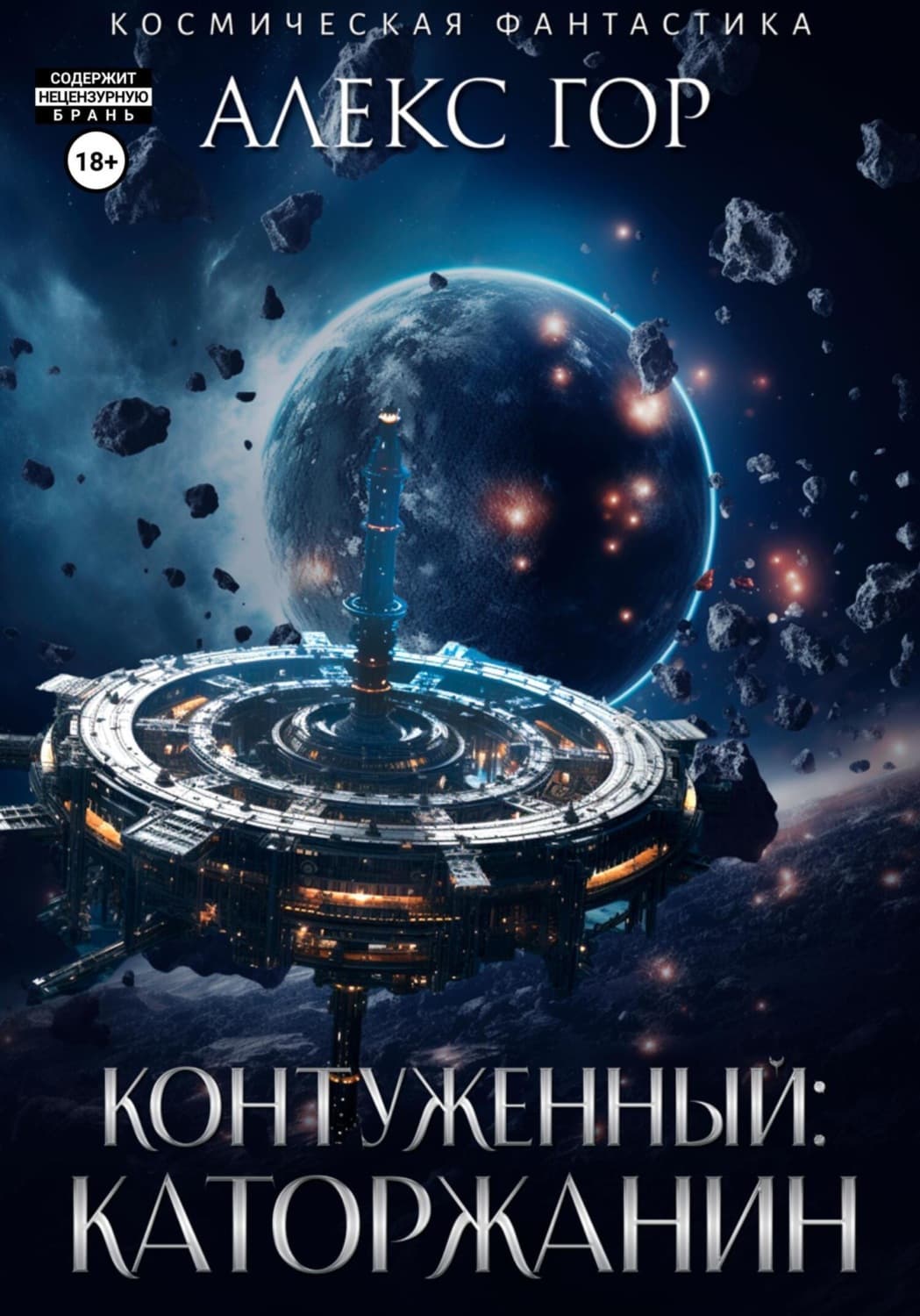 Обложка книги «Контуженный: Каторжанин» — Анастасия Гор