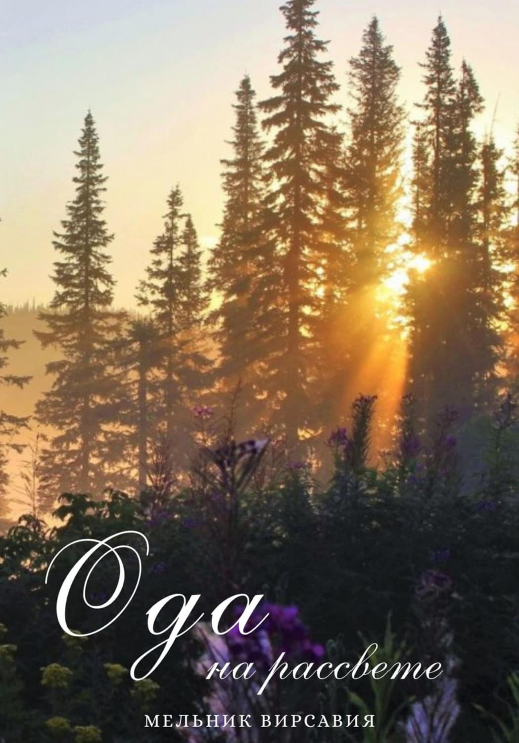 Обложка книги «Ода на рассвете» — Владимир Мельник