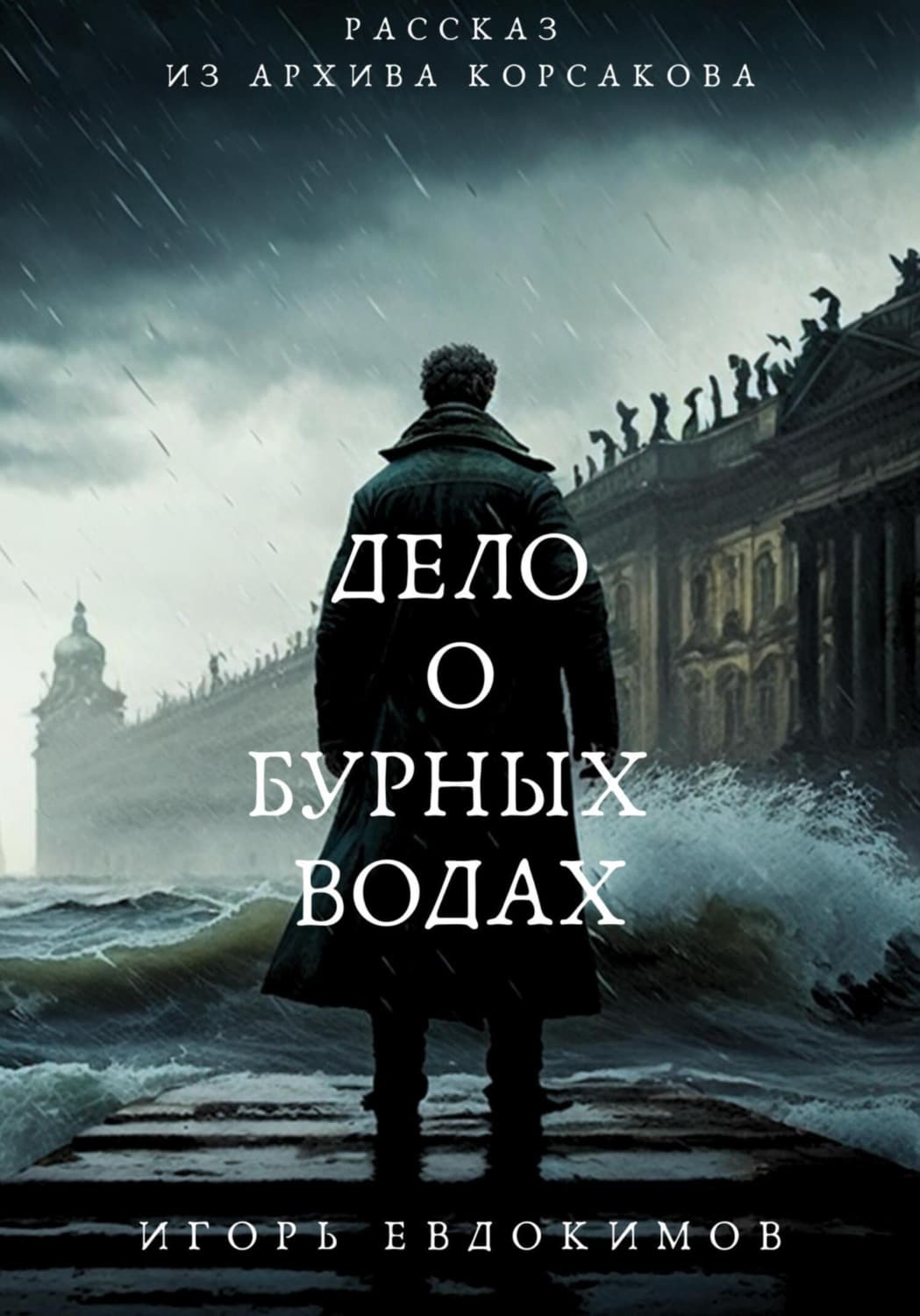 Обложка книги «Дело о бурных водах» — Илья Евдокимов