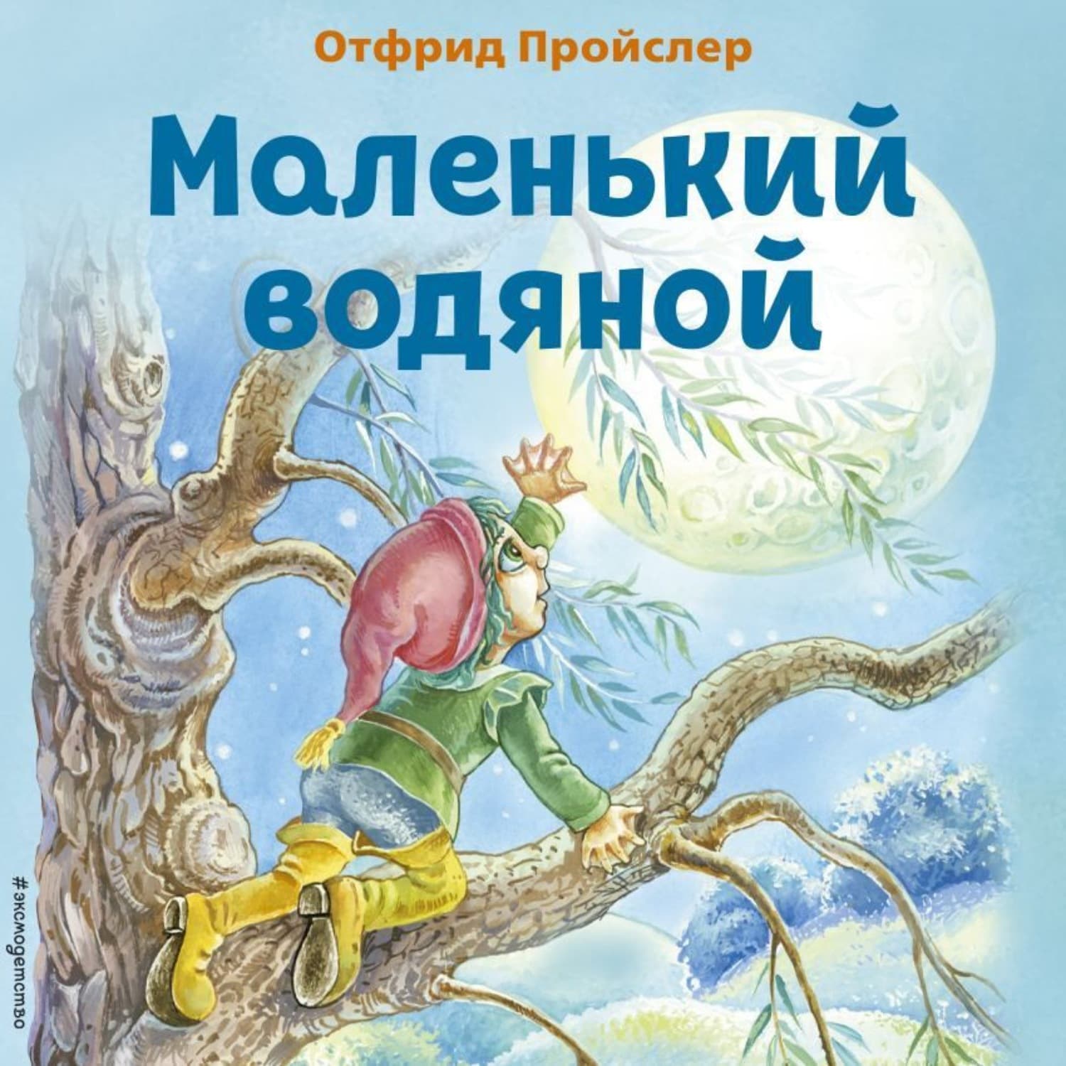Обложка книги «Маленький Водяной» — Отфрид Пройслер