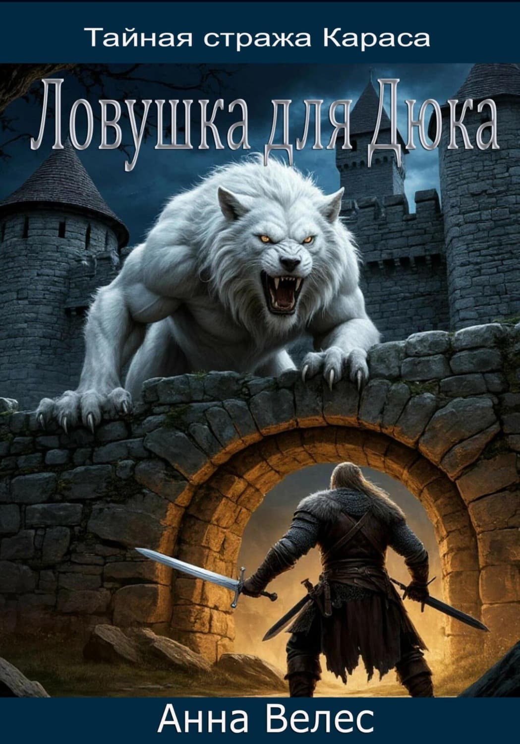 Обложка книги «Тайная Стража Караса. Ловушка для Дюка» — Анна Велес