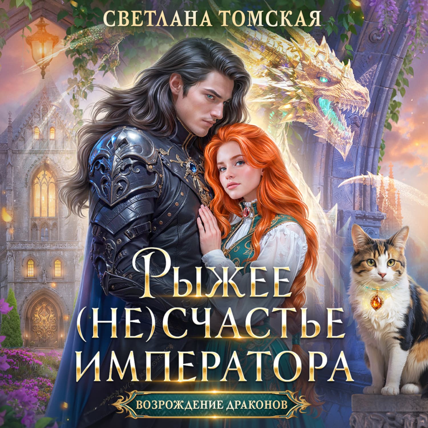 Обложка книги «Рыжее (не)счастье Императора» — Светлана Томская